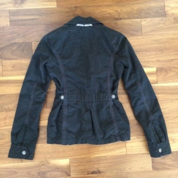 Diesel Black Soft Denim Jacket Blazer - Picture 2 of 7